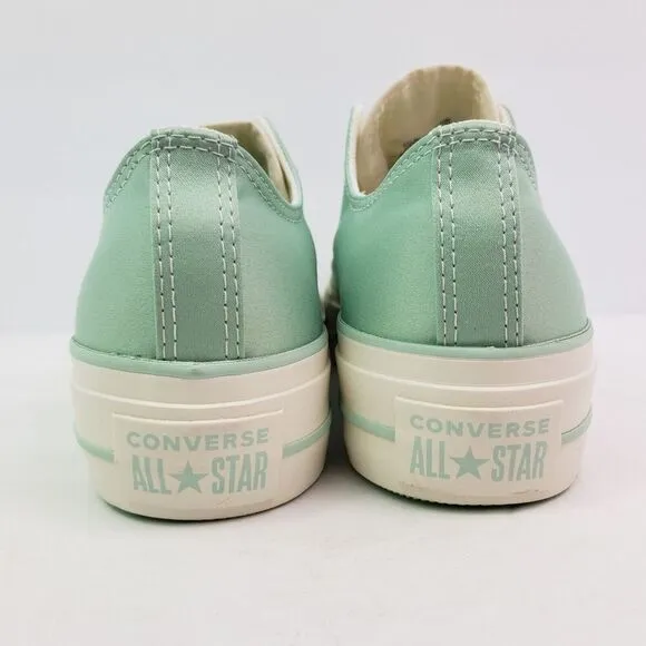 Converse CTAS Lift OX Womens Size 7.5 Sticky Aloe Egret Green Low Sneaker Shoes