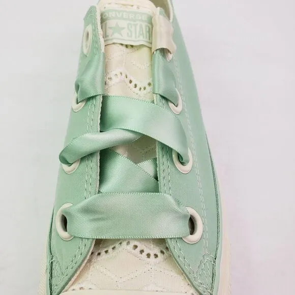 Converse CTAS Lift OX Womens Size 7.5 Sticky Aloe Egret Green Low Sneaker Shoes