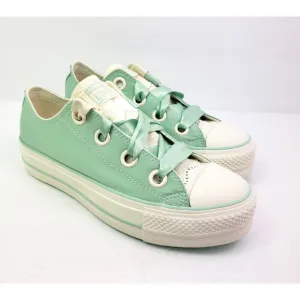 Converse CTAS Lift OX Womens Size 7.5 Sticky Aloe Egret Green Low Sneaker Shoes
