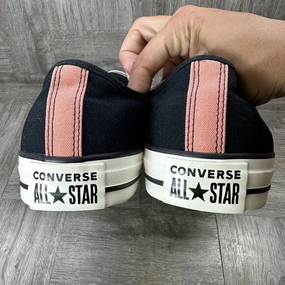 Converse CTAS Low Men's size 13 Black Pink Classic Shoes