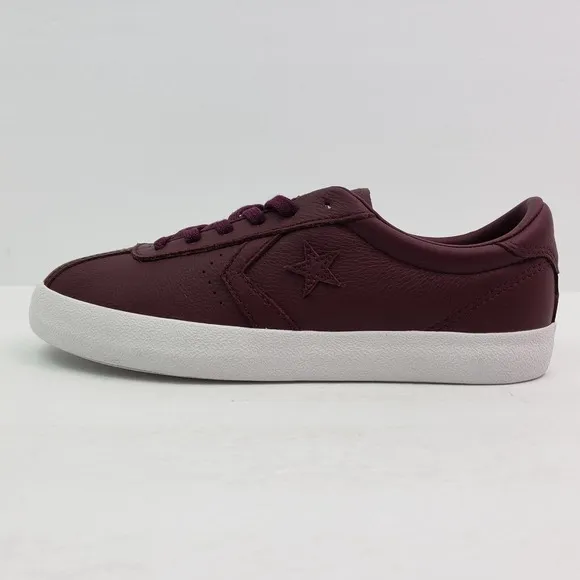 Converse One Star Breakpoint OX Womens Size 7 Dark Sangria Premium Leather Shoes