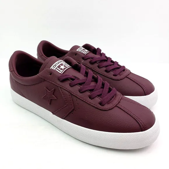 Converse One Star Breakpoint OX Womens Size 7 Dark Sangria Premium Leather Shoes