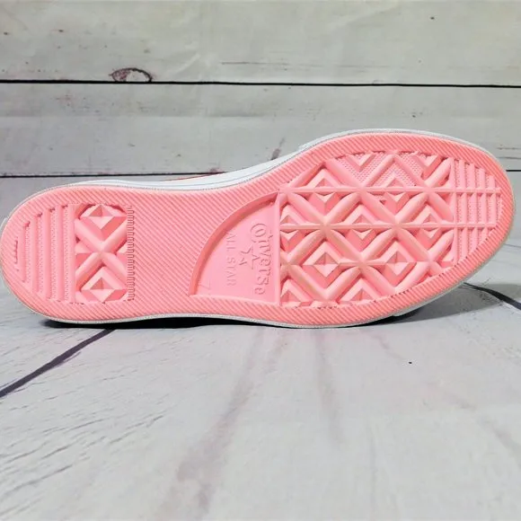 Converse One Star Coral/Pink Suede Rubber Sneaker