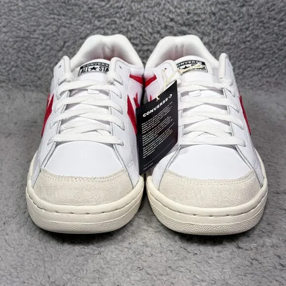 Converse Pro Blaze Classic OX Low Retro '90s Mens Size 9 Sneaker Shoes White Red