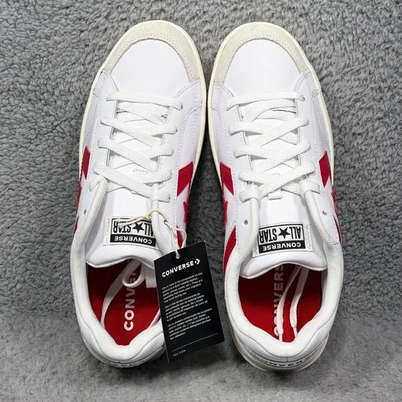 Converse Pro Blaze Classic OX Low Retro '90s Mens Size 9 Sneaker Shoes White Red