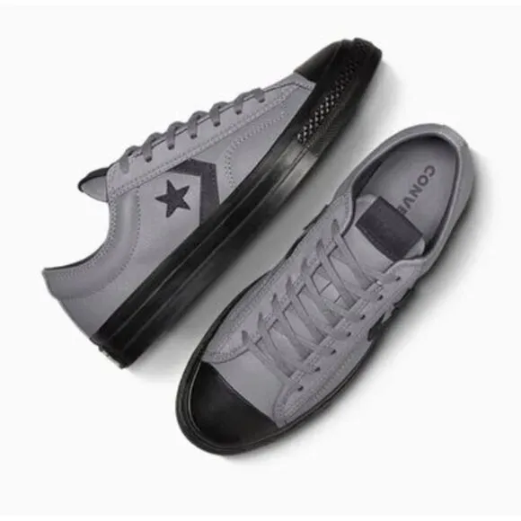 ⭐CONVERSE Star Player 76 Luxe Suede &amp; Leather Upper Low Sz 9.5 Women Shoes Skate