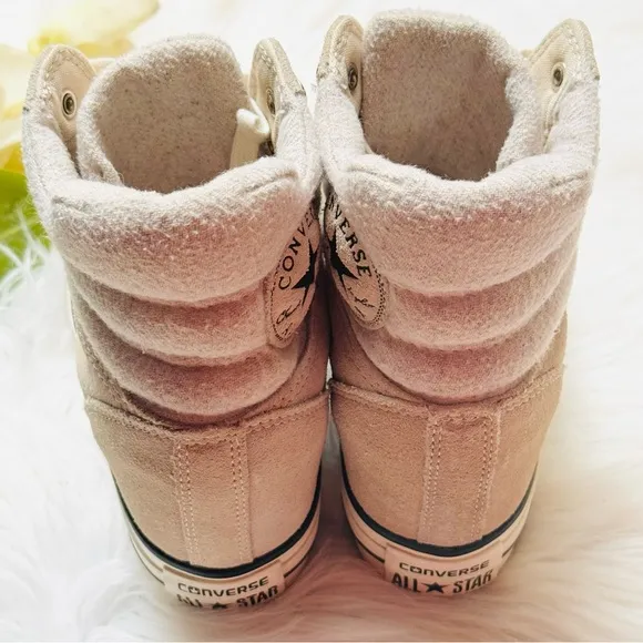 Converse Suede Wedge Sneakers