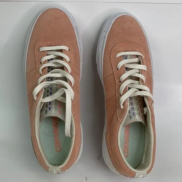 Converse All Star Peach Suede Sneakers