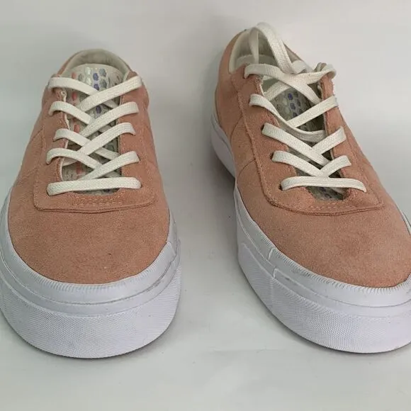 Converse All Star Peach Suede Sneakers