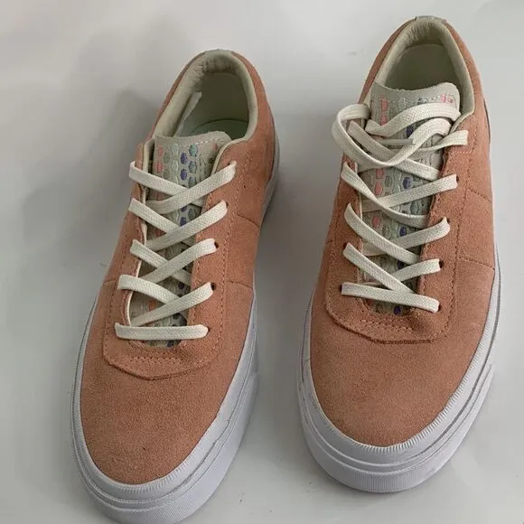 Converse All Star Peach Suede Sneakers