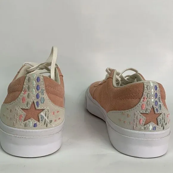 Converse All Star Peach Suede Sneakers