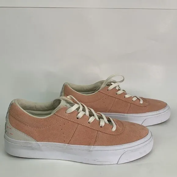 Converse All Star Peach Suede Sneakers