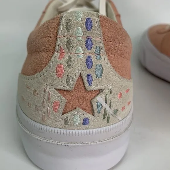 Converse All Star Peach Suede Sneakers
