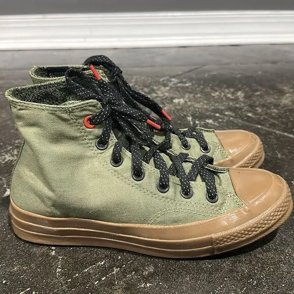 Converse Chuck Taylor All Star Pro Mid Olive Skate Shoes