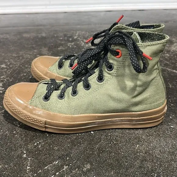 Converse Chuck Taylor All Star Pro Mid Olive Skate Shoes