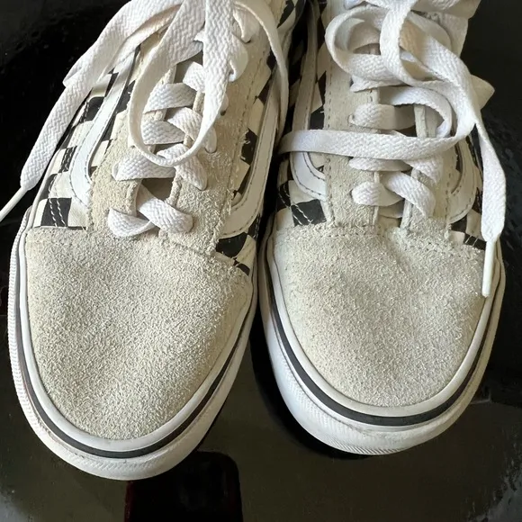 COPY - Vans old skool checkerboard sneakers unisex suede mens 5 womens 6.5 ex c…