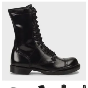 Corcoran Black Leather Men's 10” jump Boots. Size 12