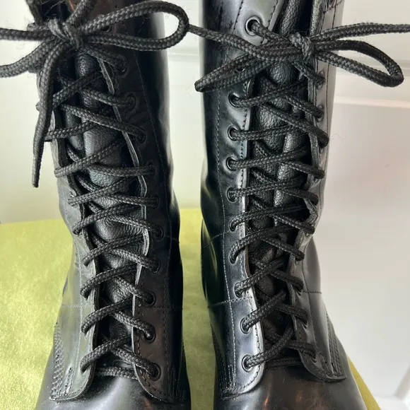 Corcoran Black Leather Men's 10” jump Boots. Size 12