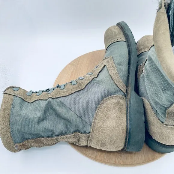 Corcoran Marauder Jump Boots Mens 11.5 EE Sage Green Suede Combat Military