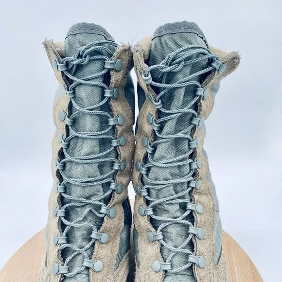 Corcoran Marauder Jump Boots Mens 11.5 EE Sage Green Suede Combat Military