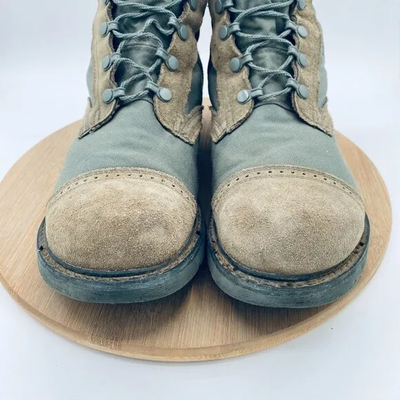 Corcoran Marauder Jump Boots Mens 11.5 EE Sage Green Suede Combat Military