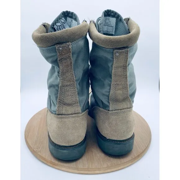 Corcoran Marauder Jump Boots Mens 11.5 EE Sage Green Suede Combat Military