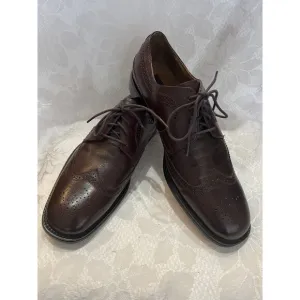 Cosani Classy Brown Leather Shoes Excellent Condition Size 11