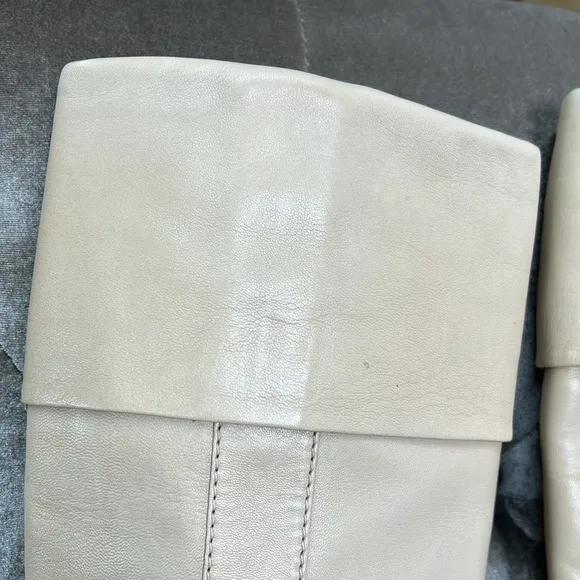 Costume National Italy butter soft leather heeled boots
