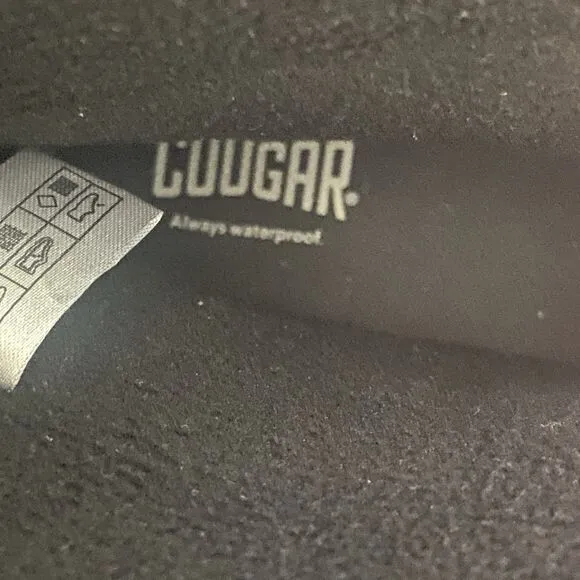 Cougar Savvy Waterproof Puffer Boots Metallic Gold Size 9