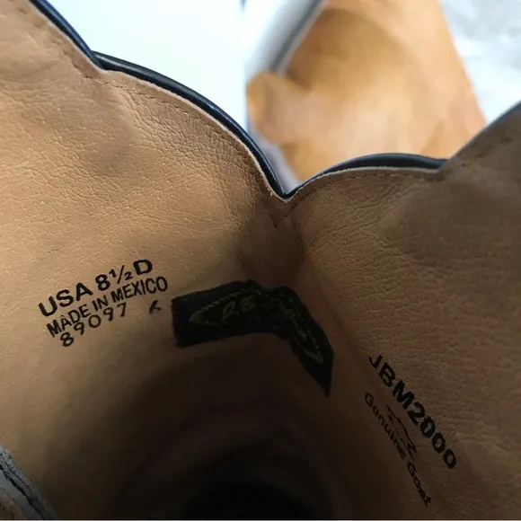 Cowboy Boots Genuine Leather Vintage