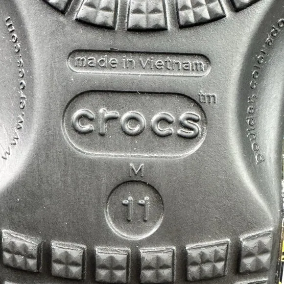 Crocs Classic Disney Rainbow Celebration Clog Shoes Mickey Mouse Jibbitz Mens 11