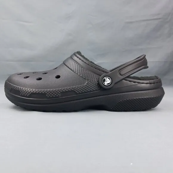 Crocs CLASSIC LINED Clog Comfortable Fur Slip On Men's Sizes 9-11 *New in Box*
