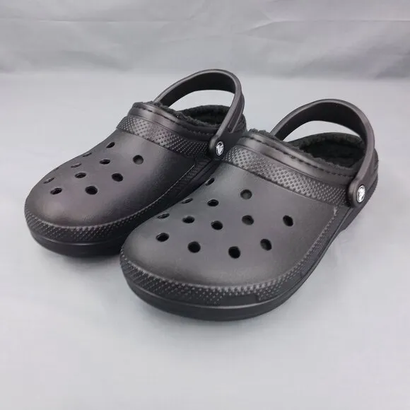Crocs CLASSIC LINED Clog Comfortable Fur Slip On Men's Sizes 9-11 *New in Box*