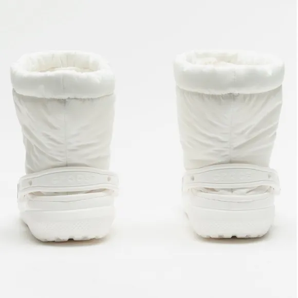 Crocs Classic Lined Neo Puff White BootMens Size 13