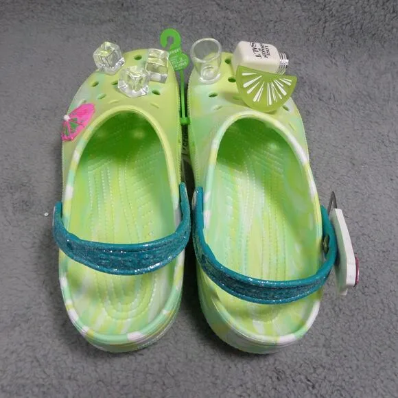 Crocs Classic Margaritaville Clogs Green Men's Size 10 Woman's Size 12 207369