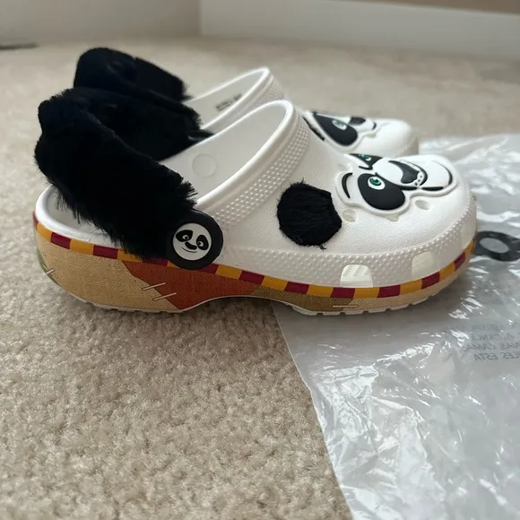 Crocs Kids' Kung Fu Panda Classic Clogs sandal shoes