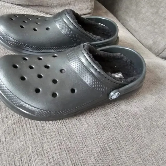 Crocs Kids' Toddler Black Classic Clog Shoes Size 9