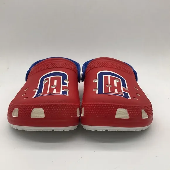 Crocs NBA LA Clippers Classic Clogs Red/Blue NWOB 208863-425