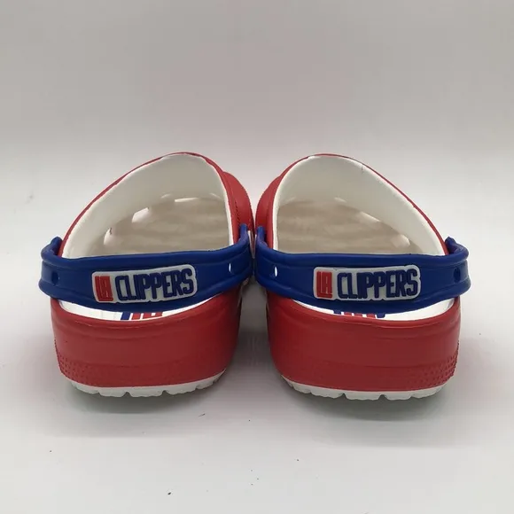 Crocs NBA LA Clippers Classic Clogs Red/Blue NWOB 208863-425