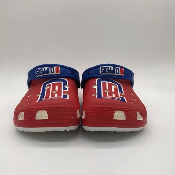 Crocs NBA LA Clippers Classic Clogs Red/Blue NWOB 208863-425