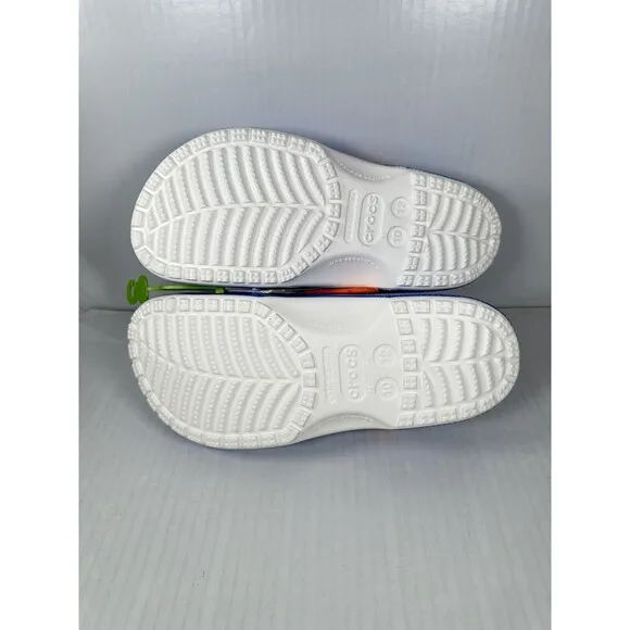 Crocs NBA New York Knicks Classic Clogs Mens Size 10 208862-100 Basketball NEW