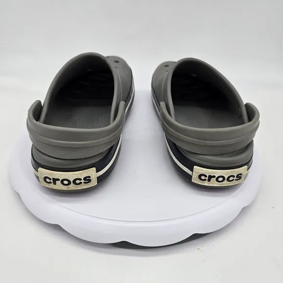 Crocs Shoes Junior 6 Crocband II Gray Clogs Charcoal