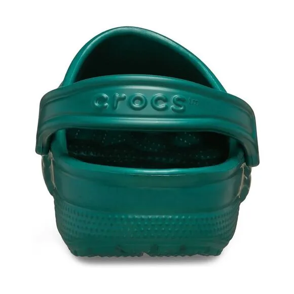 Crocs Classic 10001-302 Clogs Men's Emerald Green Slip On Comfort Shoes FD630