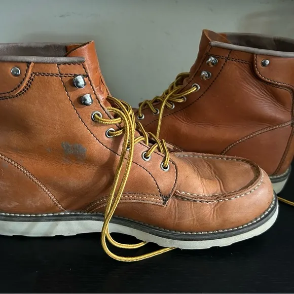 Cuero Men's Tan Leather Boots