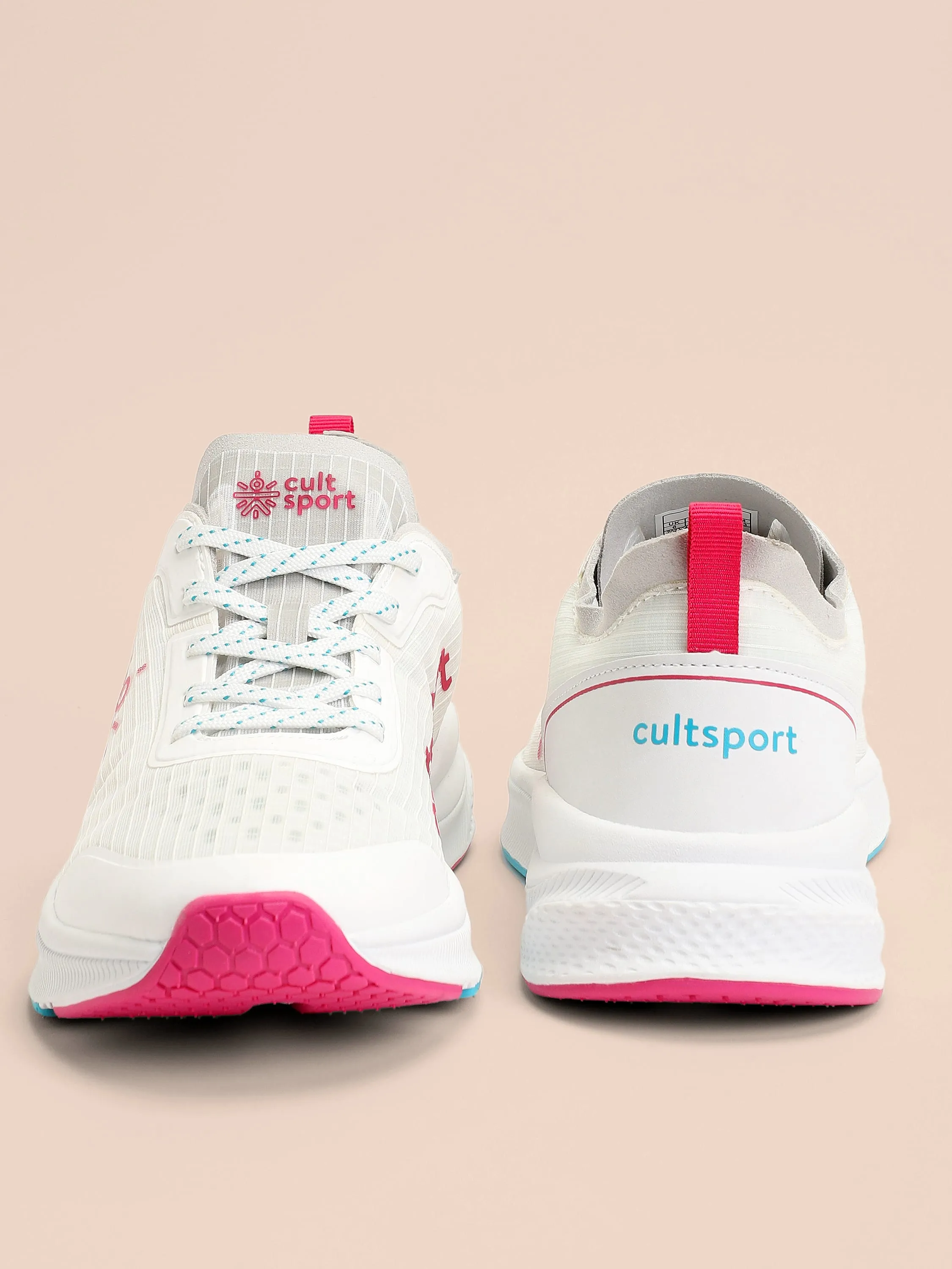 cult Flamingo Women Running Shoes - White/Red