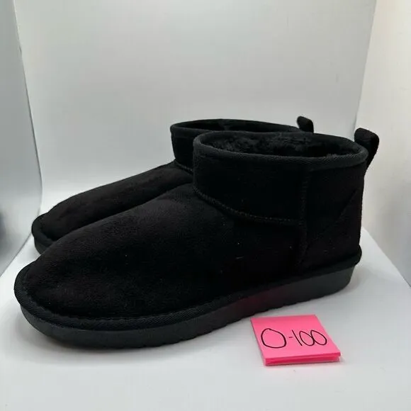 CUSHIONAIRE Women's pull on boot 8.5 BLACK