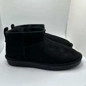 CUSHIONAIRE Women's pull on boot 8.5 BLACK