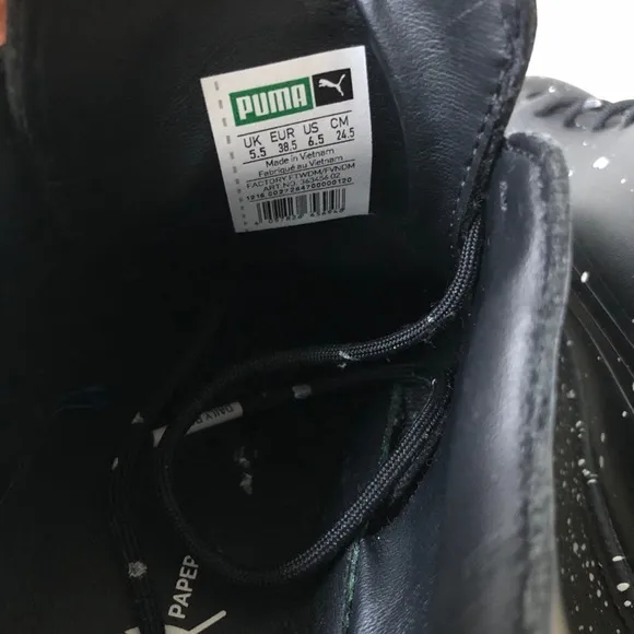 Daily Paper x Puma Match low top black Splatter pack sneakers