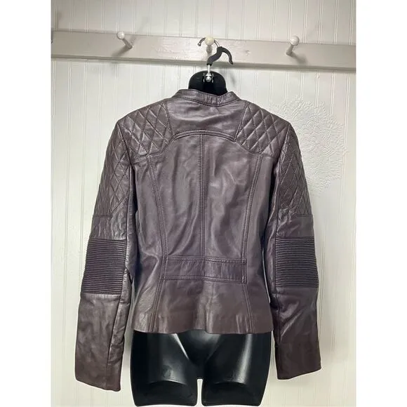 DANIER Leather Moto Jacket