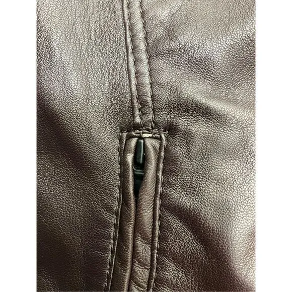 DANIER Leather Moto Jacket